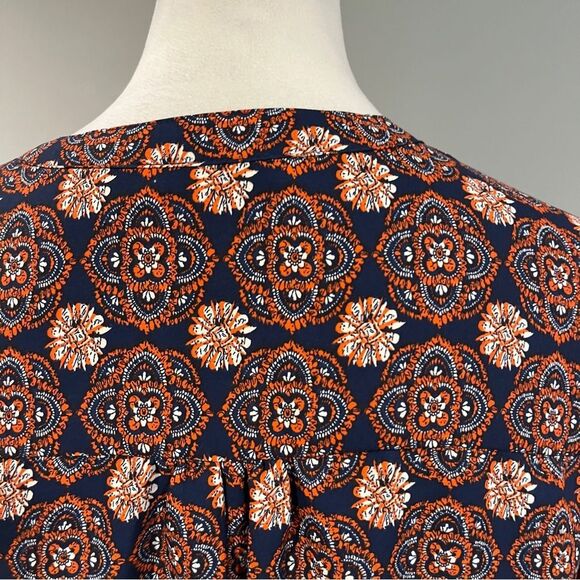 DR2 Floral Long Sleeve mini Dress bohemian style size large - Picture 9 of 15